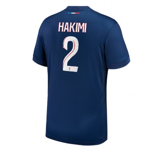 Pánský Fotbalový dres Paris Saint-Germain Achraf Hakimi #2 2024-25 Domácí Krátký Rukáv